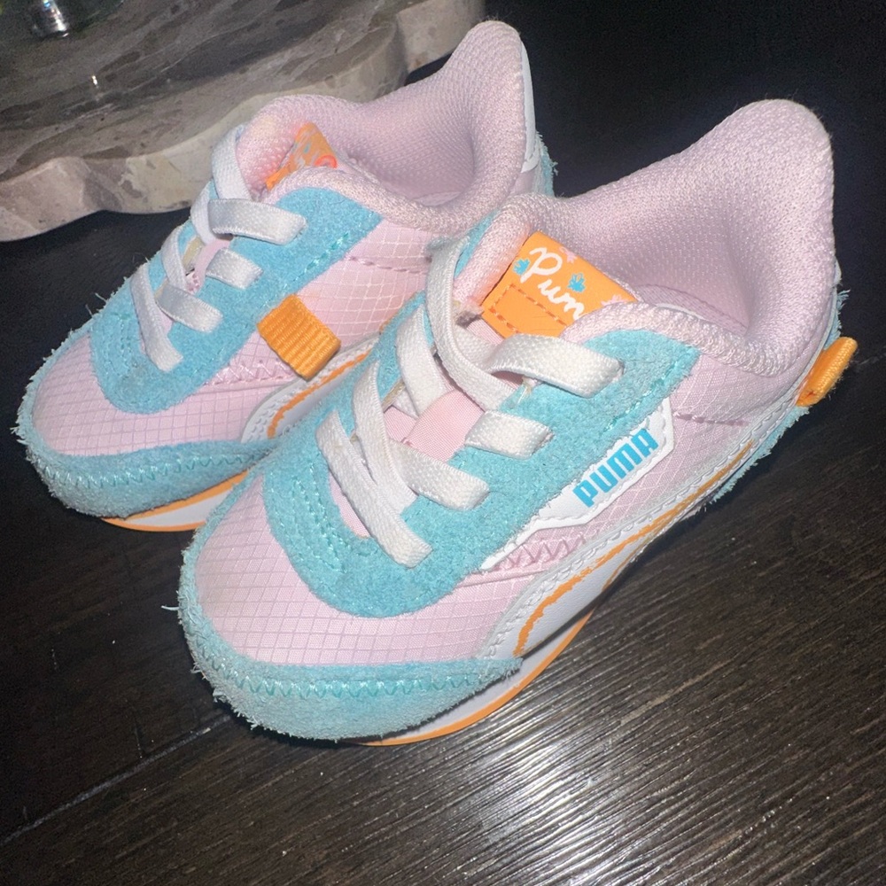 Puma Future Rider Spring - Girls' Toddler - Picture 4 of 7